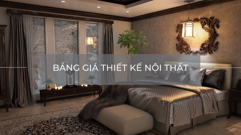 bảng giá thiết kế nội thất