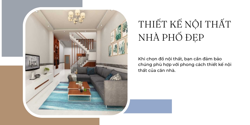 thiết kế nội thất nhà phố đẹp